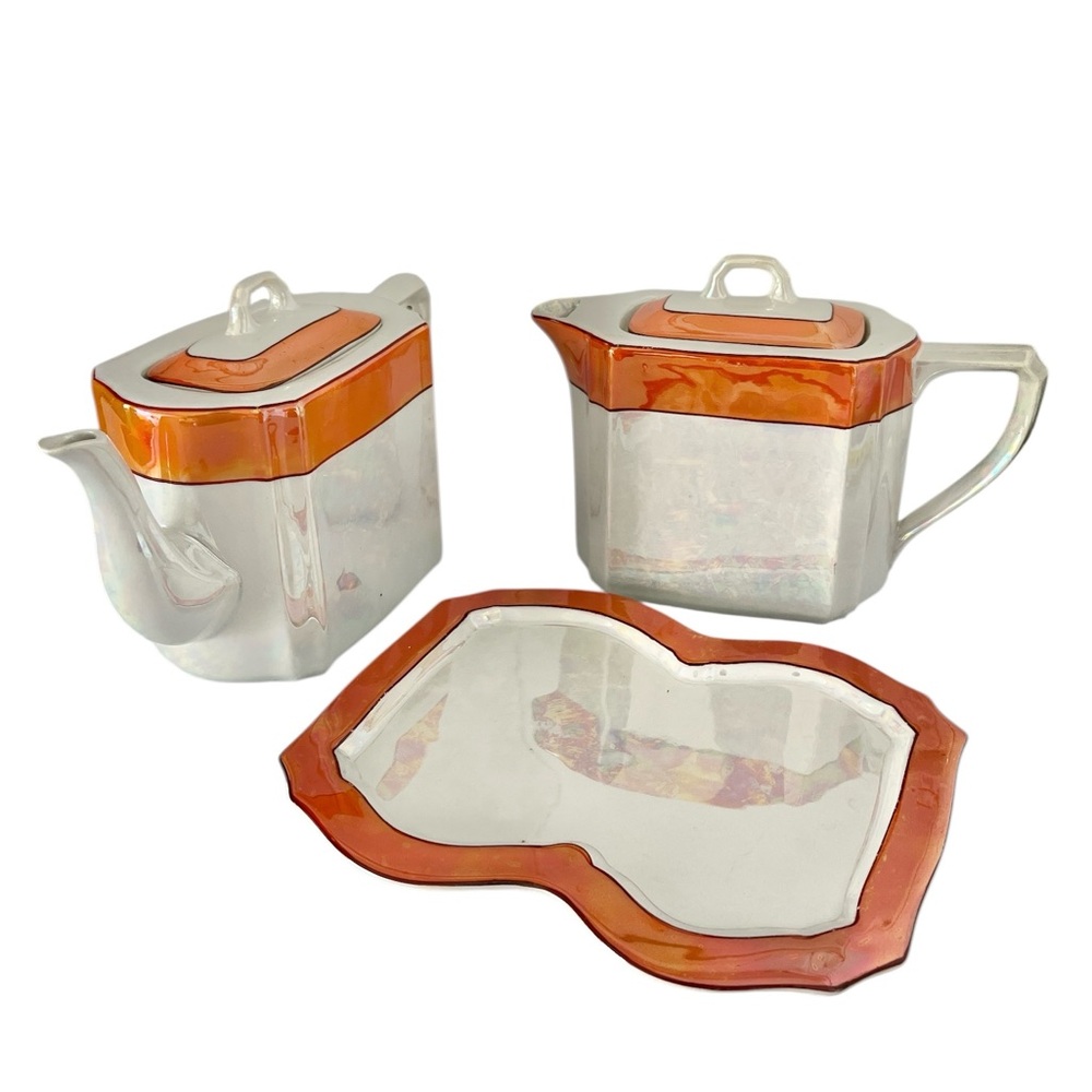Vintage CT Altwasser Silesia Tea Pot Set Made In Germany